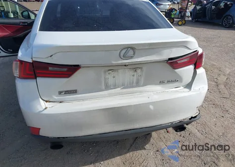2015 Lexus Is 250 from USA, damaged, VIN JTHBF1D25F5073030
